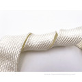 flexible heat insulation silica braided sleeve for cables